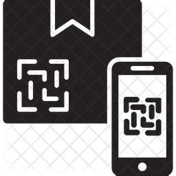 Qr Code Scanner Icon - Download in Glyph Style