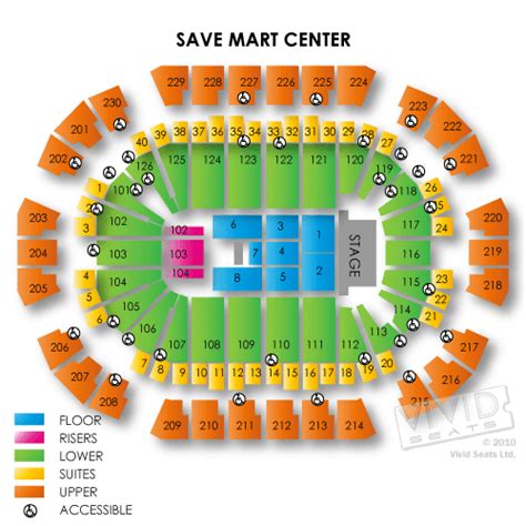 Save Mart Center Tickets - Save Mart Center Seating Chart | Vivid Seats