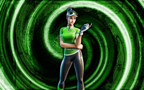 Download wallpapers 4k, Par Patroller, green grunge background, Fortnite, vortex, Fortnite ...