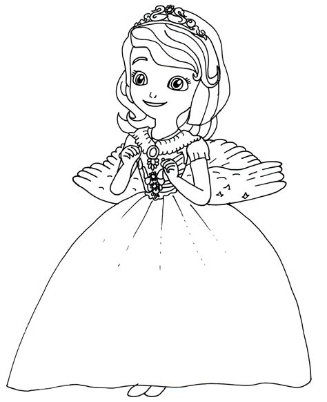 Sofia The First Coloring Pages Realistic Coloring Pages | Coloring ...