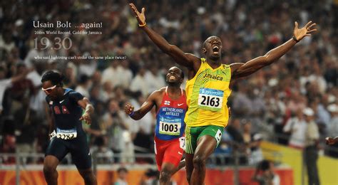 Usain Bolt 200m | Usain Bolt ..again! 200m World Record, Gol… | Flickr