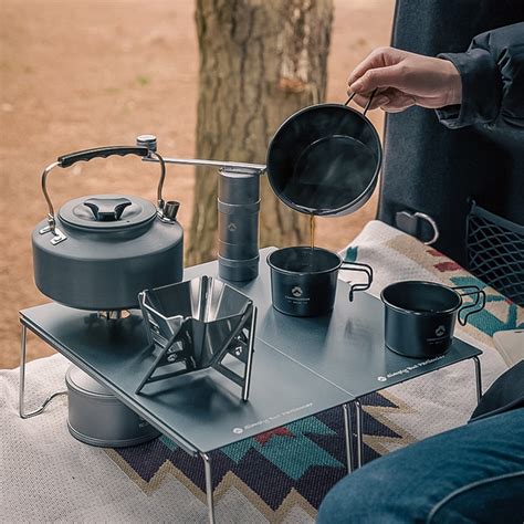 CAMPINGMOON Premium Manual Coffee Bean Grinder Stainless Steel Camping – ezcampphoutdoorhub