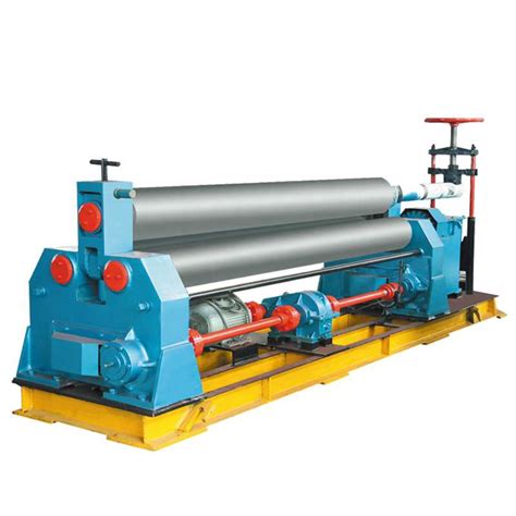 W11 Series Symmetrical Mechanical Three-Roller Plate Bending Machine / Plate rolling Machine