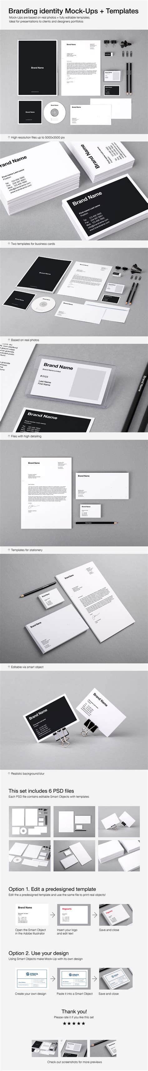 Branding Identity Mock-Ups and Templates :: Behance