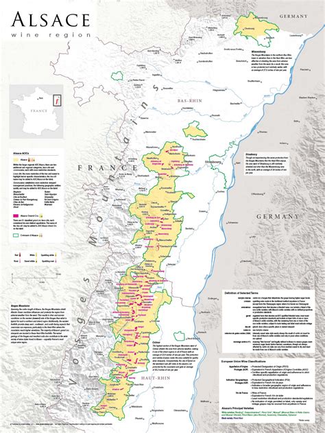 Alsace wine maps - tiklomedical