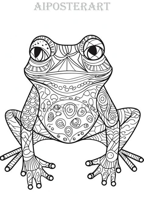 Frog Coloring Pages