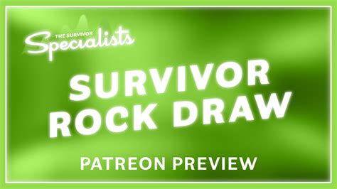 Survivor Rock Draw (Ep. 1): Why Don't Nice Guys Win Anymore? (Patreon Preview) - YouTube