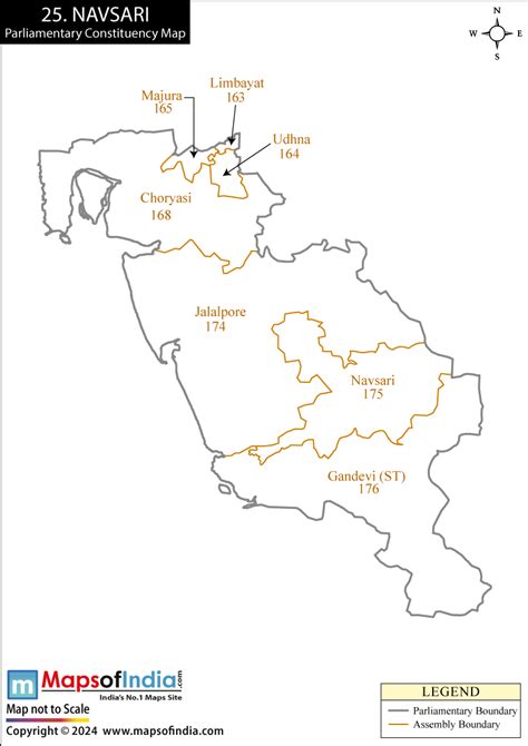 Navsari Election Result 2024 - Parliamentary Constituency Map and Winning MP