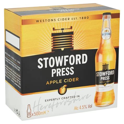 Stowford Press Apple Cider 8 x 500ml | Bestway Wholesale