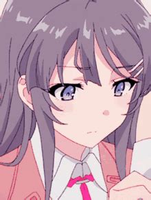 Aesthetic Anime Gif Mai Sakurajima Gif - img-stache