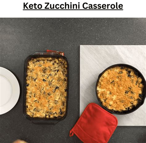 Keto Zucchini Casserole - My Keto Web