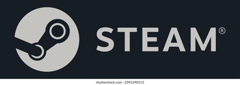 Steam Gaming Isolated Vector Text Logo Stock Vector (Royalty Free ...