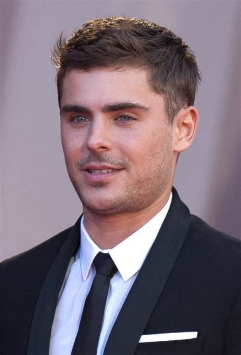 Zac Efron Formal Short Straight Hairstyle - Hairstyles Weekly