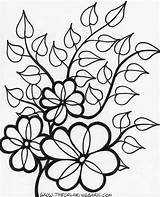 Flower Coloring Pages  The Barn sketch template