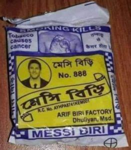 The “Messi” problem of bidi branding in India - Blog - Tobacco Control