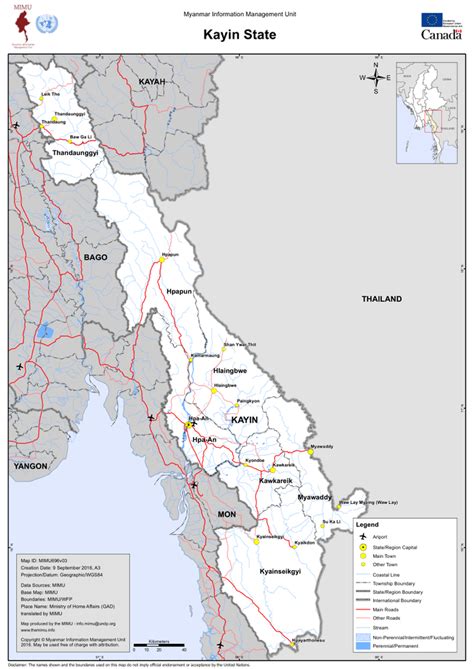 Myanmar: Kayin State (9 Sep 2016) - Myanmar | ReliefWeb