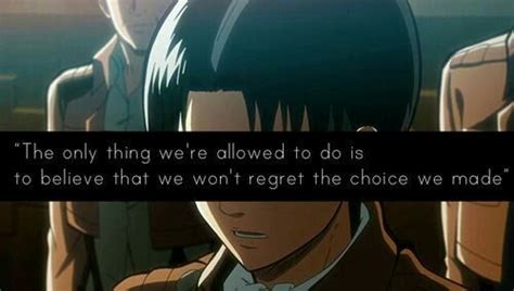 Pin by Tasha Heart on Quotes | Levi quotes, Anime quotes, Attack on titan