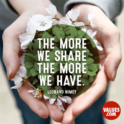 “The more we share the more we have.” | The Foundation for a Better Life