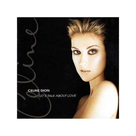 CELINE DION Let's Talk About Love Album Display With Authentic Cd | lupon.gov.ph