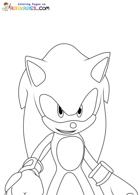 Sonic Prime Coloring Pages