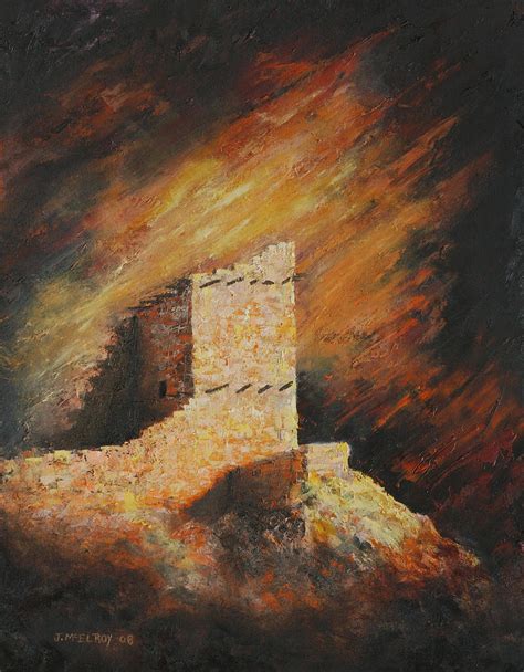 Mummy Cave Ruins 2 Painting by Jerry McElroy - Fine Art America