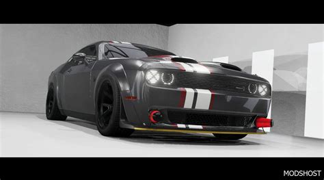 Dodge Challenger Rework V5.1 0.30 BeamNG Car Mod - ModsHost