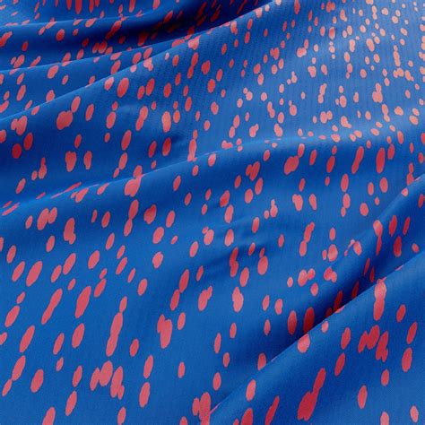 Cerulean Splattered Vintage Fabric Texture 1843 - LotPixel