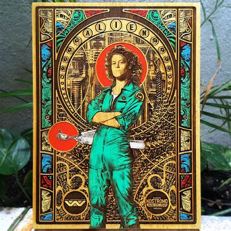 Lt. Ellen Ripley Art nouveau style for Ripley! Again, I use my ...