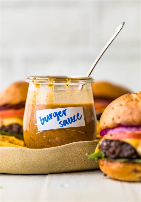 Burger Sauce Recipe - The Cookie Rookie®