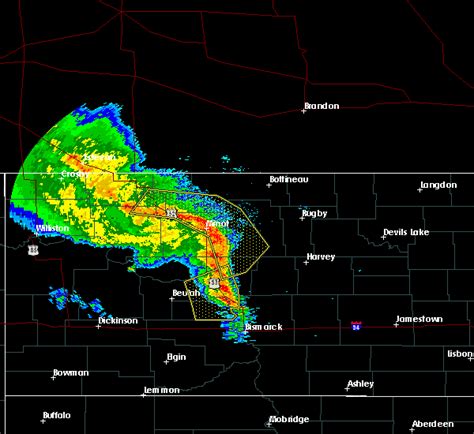 Interactive Hail Maps - Hail Map for Minot, ND