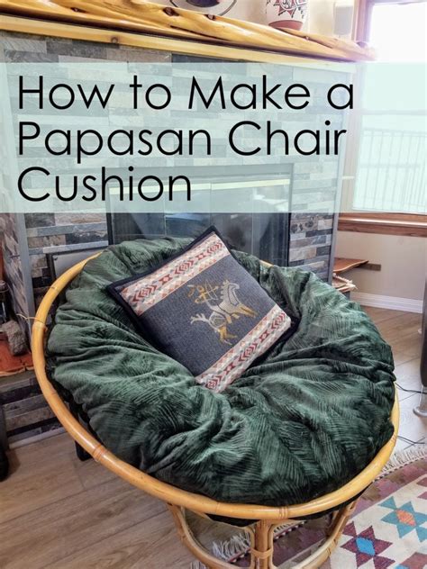 DIY a Papasan Chair Cushion - Jen Good