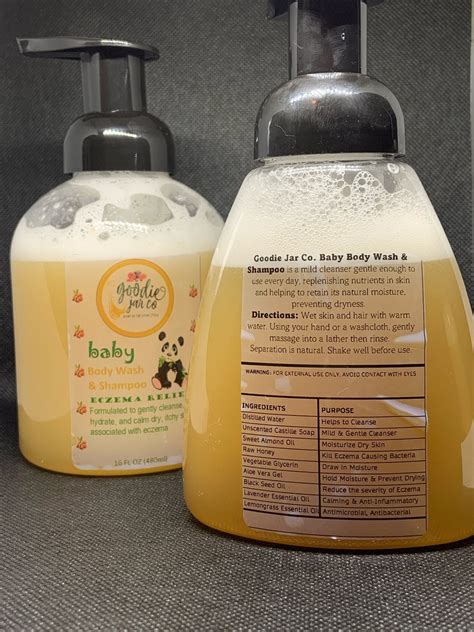 Eczema Relief Baby Body Wash & Shampoo - Etsy