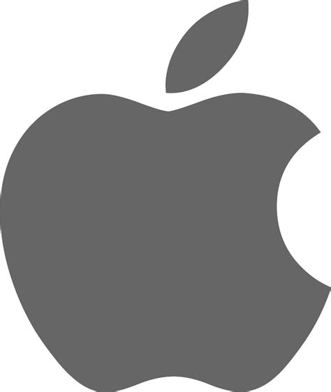 File:Apple logo dark grey.svg - Wikimedia Commons