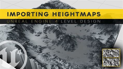 Generating Landscape With Heightmaps - #8 Unreal Engine 4 Level Design ...