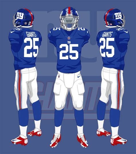 New York Giants uniforms by CoachFieldsOfNOLA on DeviantArt