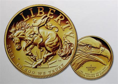 2021 American Liberty Gold Coin Depicts Bucking Horse | CoinNews