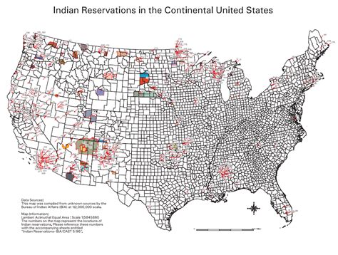 Maps Of Current Us Indian Reservations