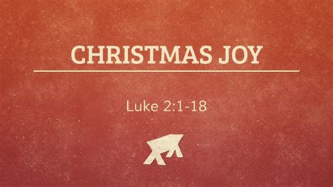 Christmas Joy - Logos Sermons