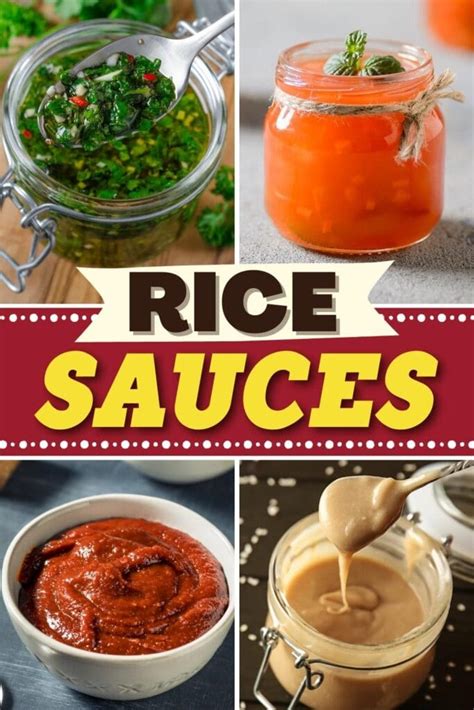 17 Best Rice Sauces (+ Easy Recipes) - Insanely Good