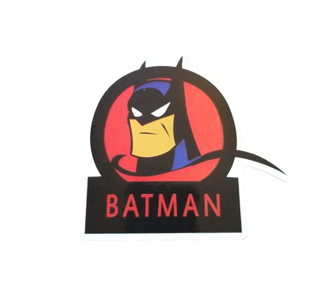 90's Batman Sticker, Dark Knight Retro Sticker - Believe Rationally