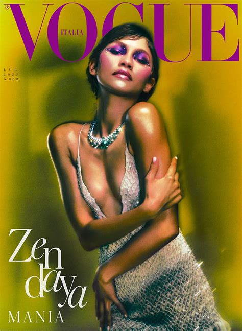 Zendaya is the Cover Star of Vogue Italia July 2022 Issue