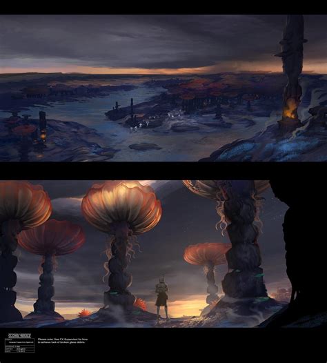 Anaxes Landscape | Concept art gallery, Star wars concept art, Concept art