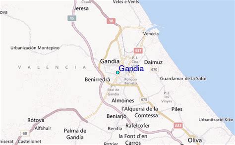 Gandia Tide Station Location Guide