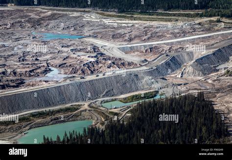 Canada, British Columbia, aerial photography, tailings pond, tailings pond breach, Mount Polley ...