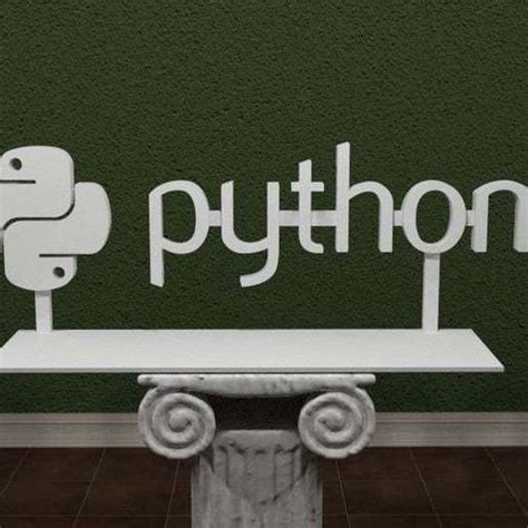 Download free 3D printer templates Python Logo ・ Cults