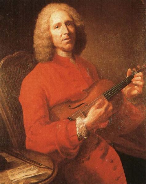 jean philippe rameau with his violin, a famous portrait by joseph aved rameau Wholesale Oil ...