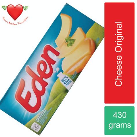 EDEN CHEESE Original Processed Filled Cheese Spread (HALAL) | Shopee ...