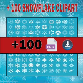 Snowflake clipart by Graphics 4 Print | TPT