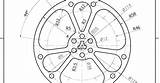 Wheel Autocad Engineering Tecnico Mecanicos Coloring Solidworks  sketch template