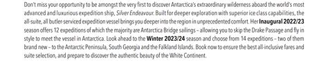 AMAZING ANTARCTICA with Silversea 2022-2023-2024 Sailings - TierOneTravel.com - Online Canadian ...